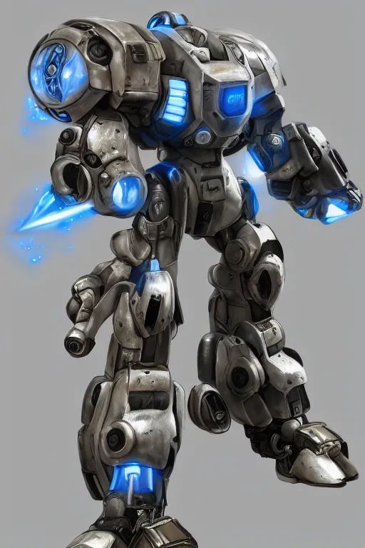 Image similar to mechwarrior 5 : mercenaries mech megaman transformer robot boss tank engine game octane render, 4 k, hd 2 0 2 2 3 d cgi rtx hdr style chrome reflexion glow fanart, global illumination ray tracing hdr fanart arstation by ian pesty by jesper ejsing pixar and disney unreal zbrush central hardmesh