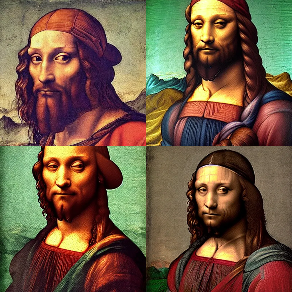 Prompt: the final painting by Leonardo da Vinci in collaboration with Snoop Dogg