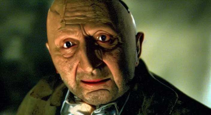 Image similar to a still of donald pleasence in freddy vs. jason ( 2 0 0 3 ), 4 k, hi - res