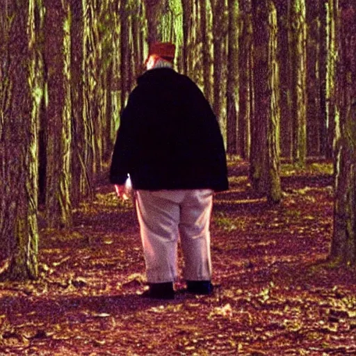 Image similar to Peter Griffin in the blair witch project (1999)