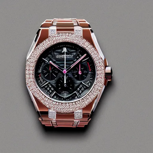 Prompt: iced out Audemar Piguet