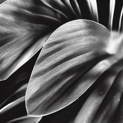 Image similar to a film noir about a killer plant