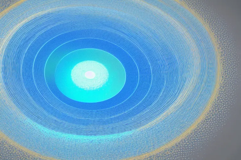 Prompt: wave of water particles, light blue, yellow orange, and light brown colors, white foam, curl noise, inner vortex, simulation, reflection, featured on behance, uhd image, fractalism, painterly, media art, motion graphic, particles, fluids, 3 d, rendering, octane