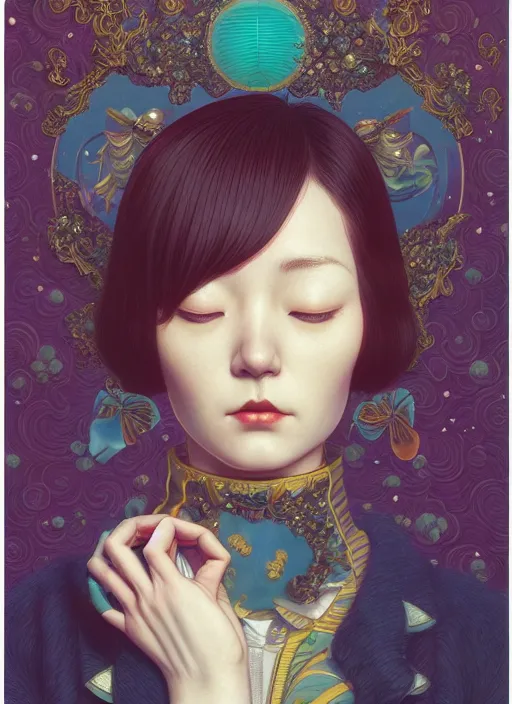 Prompt: hitomi kisugi : : by martine johanna and simon stalenhag and chie yoshii and casey weldon and wlop : : ornate, dynamic, particulate, rich colors, intricate, elegant, highly detailed, centered, artstation, smooth, sharp focus, octane render, 8 k