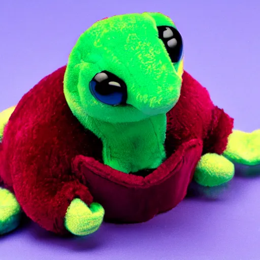 Image similar to salamander beanie baby