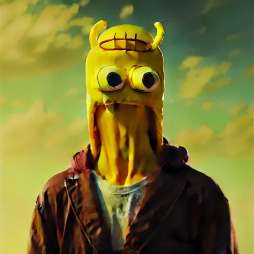 Prompt: portrait of lemongrab in unnaceptable conditions, ultra high detailed, oil painting, greg rutkowski, charlie bowater, yuumei, yanjun cheng, unreal 5, daz, hyperrealistic, octane render, rpg portrait, dynamic lighting