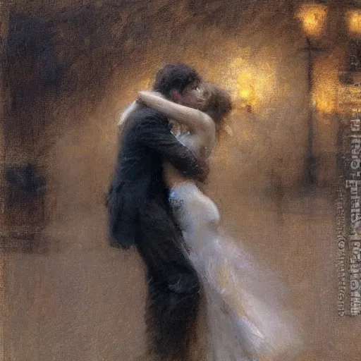 Prompt: the kiss, ron hicks
