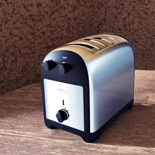 Image similar to a toaster inspired by mustang GT