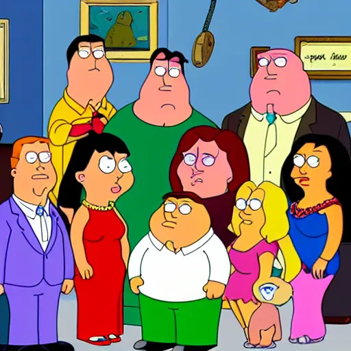 Image similar to family guy