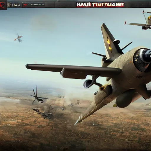 Image similar to war thunder game