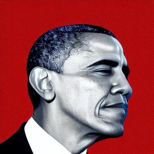 Prompt: inverted obama