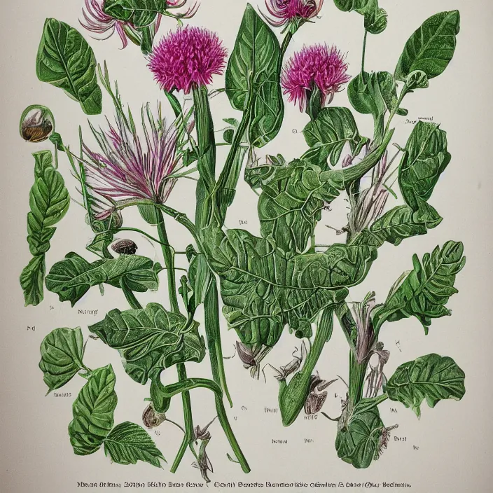 Image similar to botanical illustration