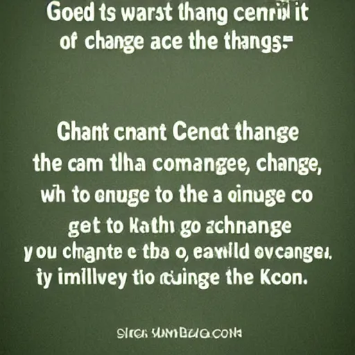 Image similar to god grant me the serenity to accept the things i cannot change : : the courage to change the things i can : : and the wisdom to know the difference.