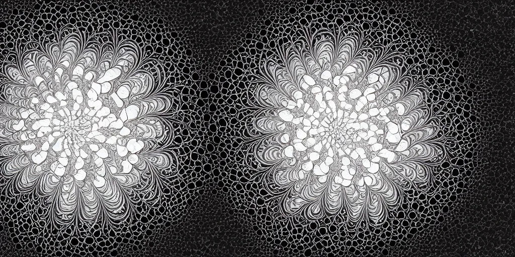 Image similar to fractal sad flower