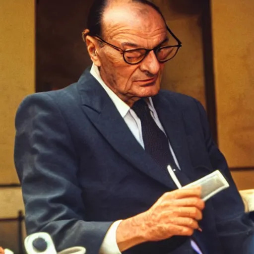 Prompt: Jacques Chirac