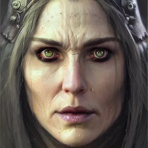 Image similar to realistic d & d fantasy character, closeup portrait art by donato giancola and greg rutkowski, vintage retro, realistic face, digital art, trending on artstation, skull mask, symmetry!!