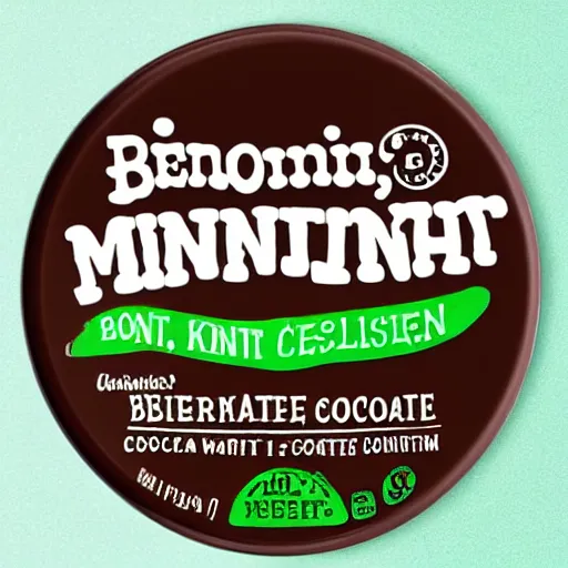 Image similar to ben and jerry's chocolate mint icecream