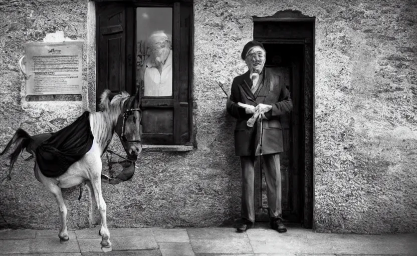 Prompt: Award-winning photograph of a Swiss man