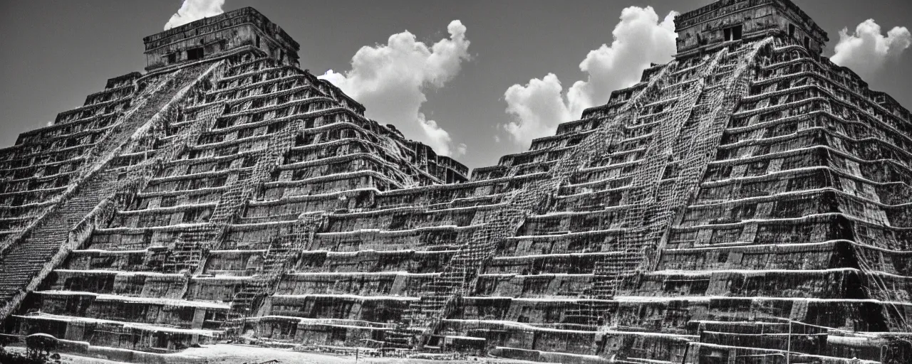 Prompt: spaghetti growing all over chichen itza, fine detail, sigma 2 0 mm, in the style of marco grassi, kodachrome