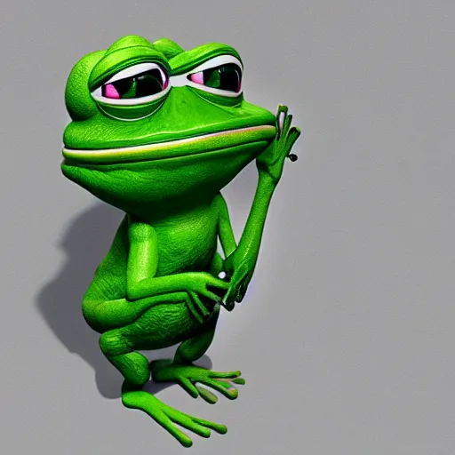 Prompt: pepe the frog discected, pinned open on a disection tray, hyper realistic, octane render, hd, 8 k,