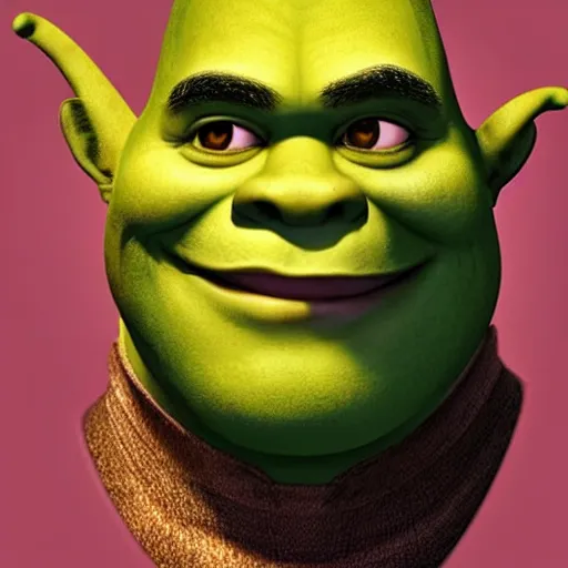 Image similar to shrek as ate!!!!!!, golden ratio!!!!!, centered, trending on artstation, 8 k quality, cgsociety contest winner, artstation hd, artstation hq, luminous lighting