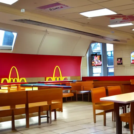 Prompt: church mcdonalds