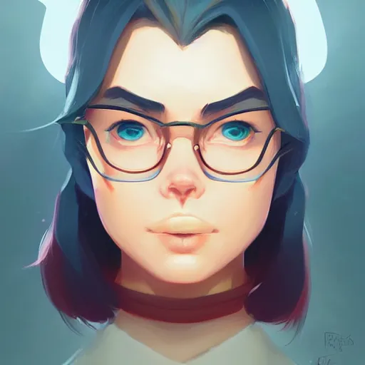 Image similar to face icon stylized minimalist comic - con, loftis, cory behance hd by jesper ejsing, by rhads, makoto shinkai and lois van baarle, ilya kuvshinov, rossdraws global illumination