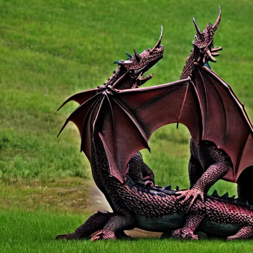 Image similar to two dragons hugging