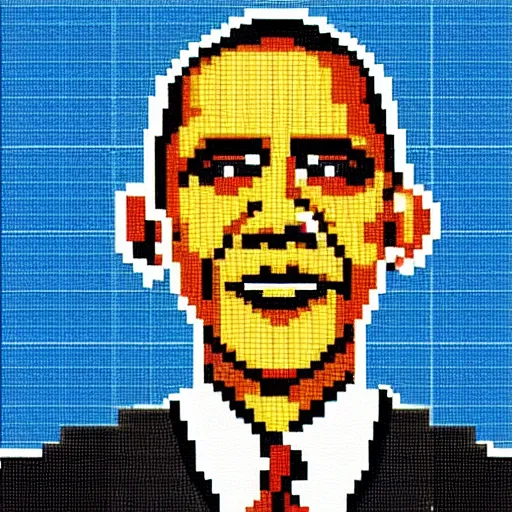 Obama pixel art | Stable Diffusion | OpenArt
