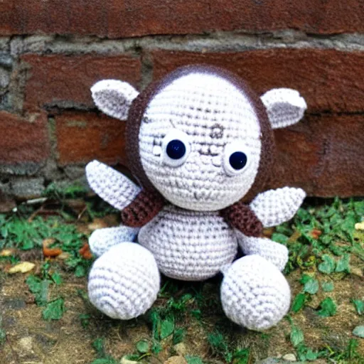 Image similar to crochet appa from avatar