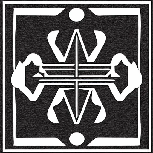 Image similar to “ allomancy symbols in art deco style ”