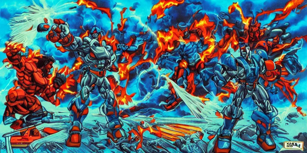 Image similar to ”turrican - final fight”