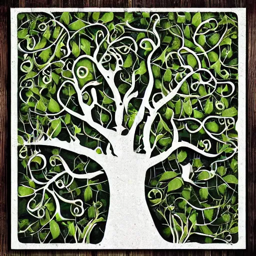 Image similar to tree of life detailed highly realistic