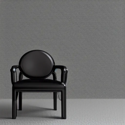 Prompt: a chair in a shape of a skull, realistic, interior design, render