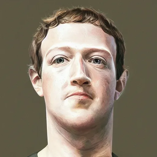 Prompt: portrait of mark zuckerberg as a girl