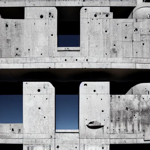 Image similar to scifi brutalist castle, photography