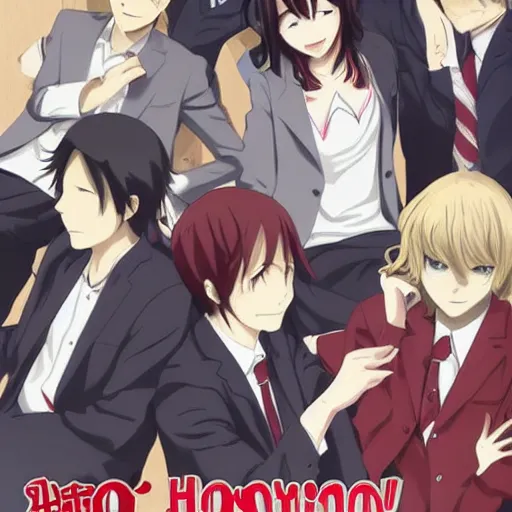 Image similar to Horimiya anime poster