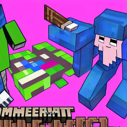 Image similar to dream minecraft smp fanart