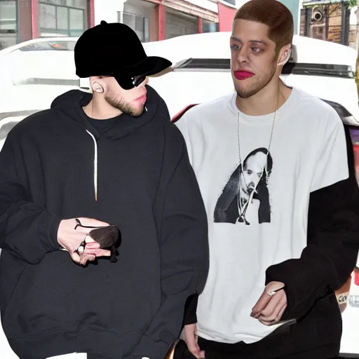 Image similar to pete davidson as kanye west