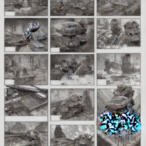 Image similar to highly detailed newspaper comics art style art of scenes from star wars fanart, detailed and intricate environment