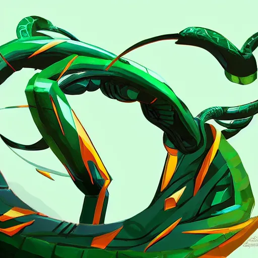 ArtStation - Mega/ Rayquaza Concept Art