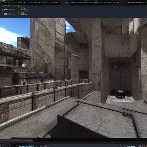 Image similar to quake episode 1 level 1 rendered in unreal engine 5, hyper detail, realistic