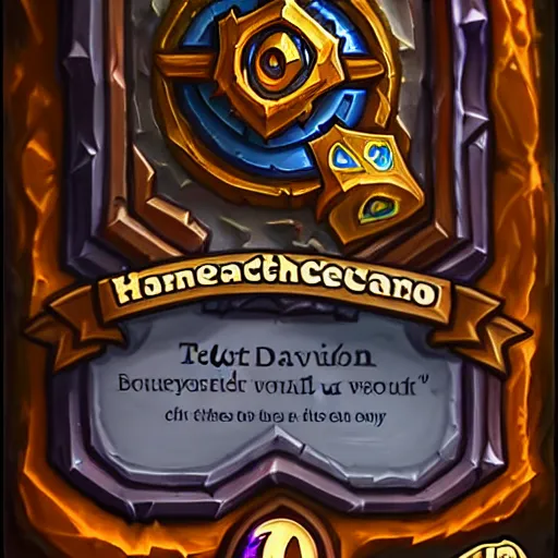 Prompt: a new card to hearthstone, sharp focus, illustration, highly detailed, digital painting, masterpiece, top view