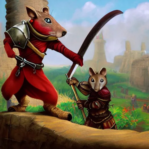 Image similar to Redwall Warrior