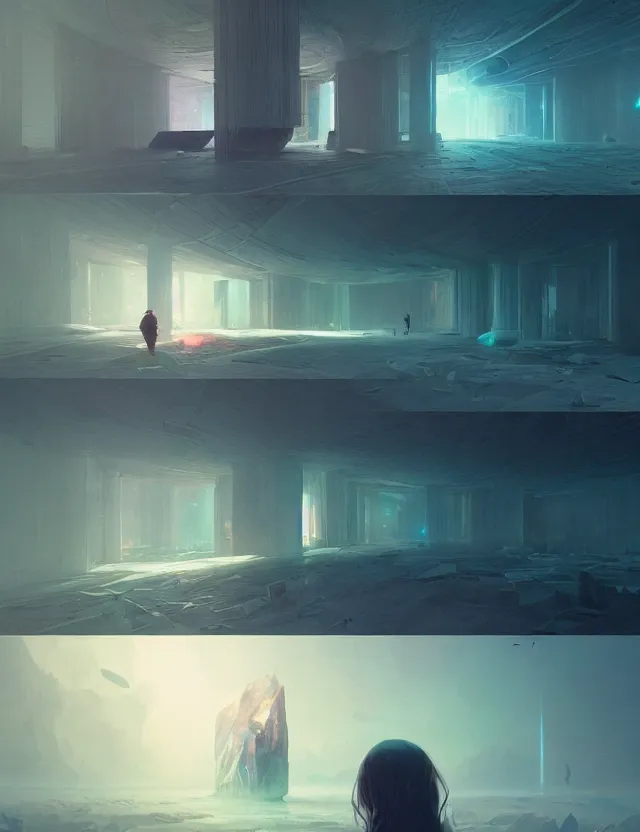 Image similar to liminal space, artwork by tooth wu and wlop and beeple and greg rutkowski