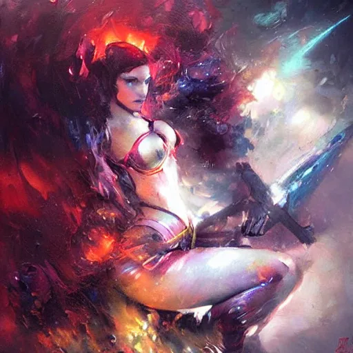 Image similar to i'm a popular on social media by raymond swanland, highly detailed, bright tones