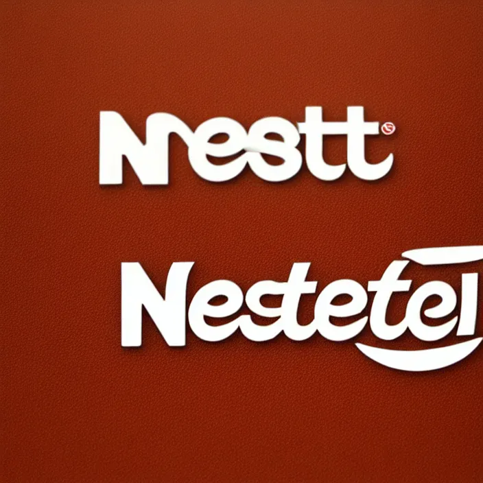 Image similar to an accurate logo for nestle, minimalist, hd