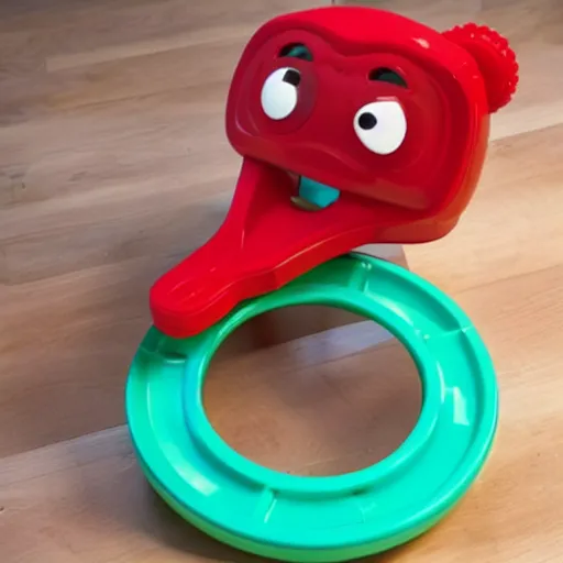 Image similar to Photo of a Meatwad Fisher Price learning toy for babies