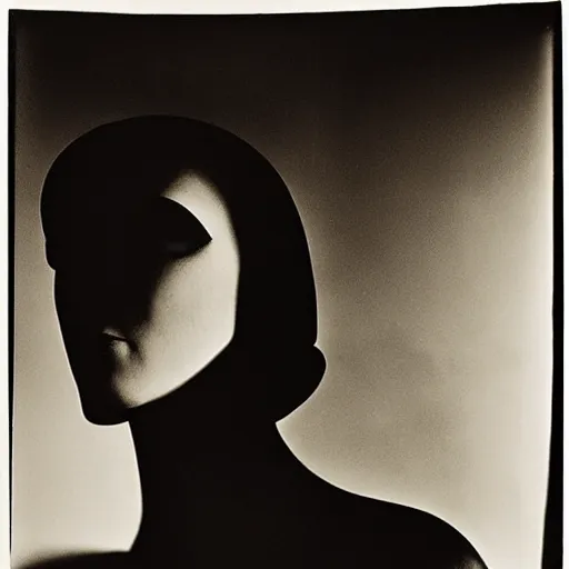 Prompt: portrait of a mysterious woman with light and shadow on her face, by dora maar and man ray and lee miller, 1 9 3 4, photography, side lighting, cinematic lighting, very aesthetic, mystery, geometry, abstraction, beautiful, light and shadow, masterpiece, black and white, tri - x 4 0 0