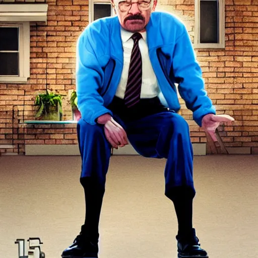 Image similar to Walter White in Lazytown